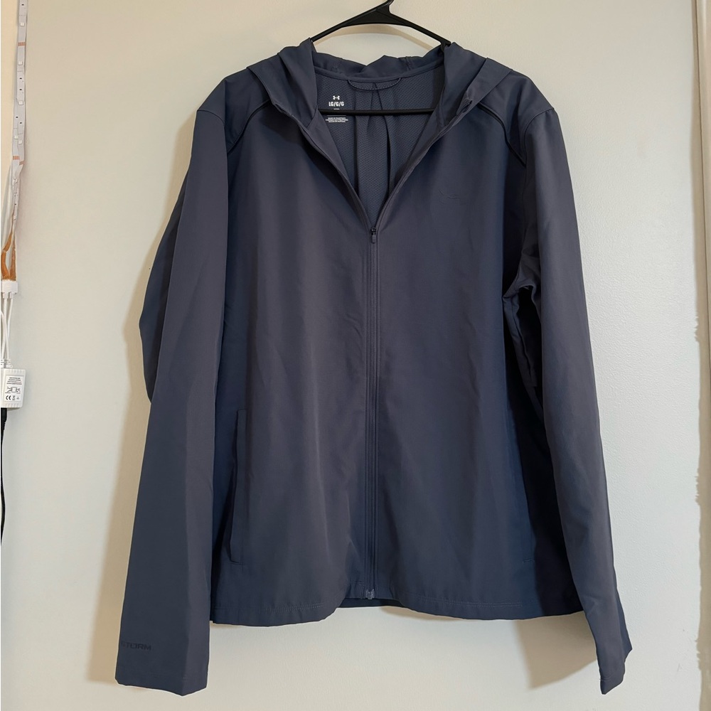 Fitted Storm Men’s running jacket